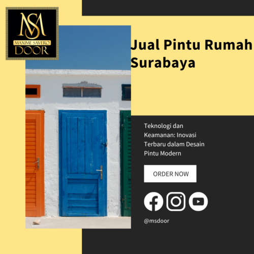 Jual Pintu Rumah Surabaya