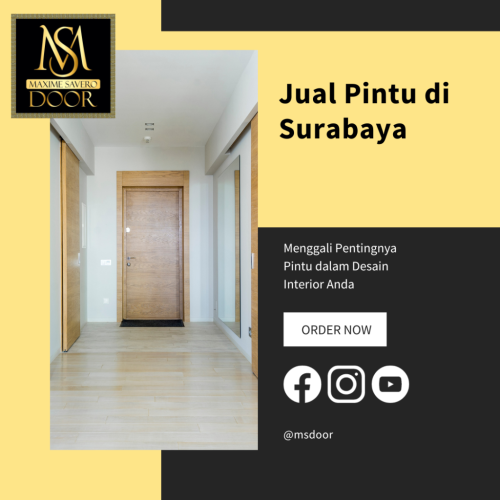 Jual Pintu di Surabaya