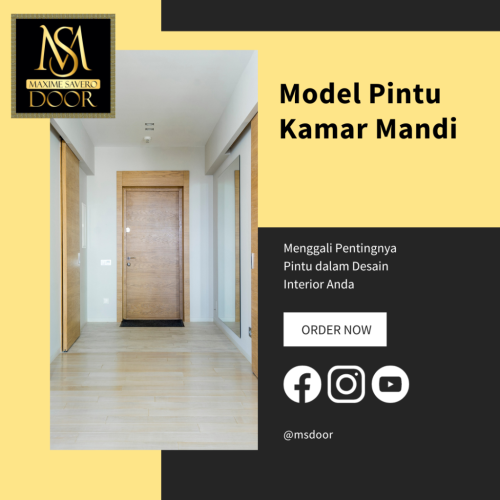 Model Pintu Kamar Mandi
